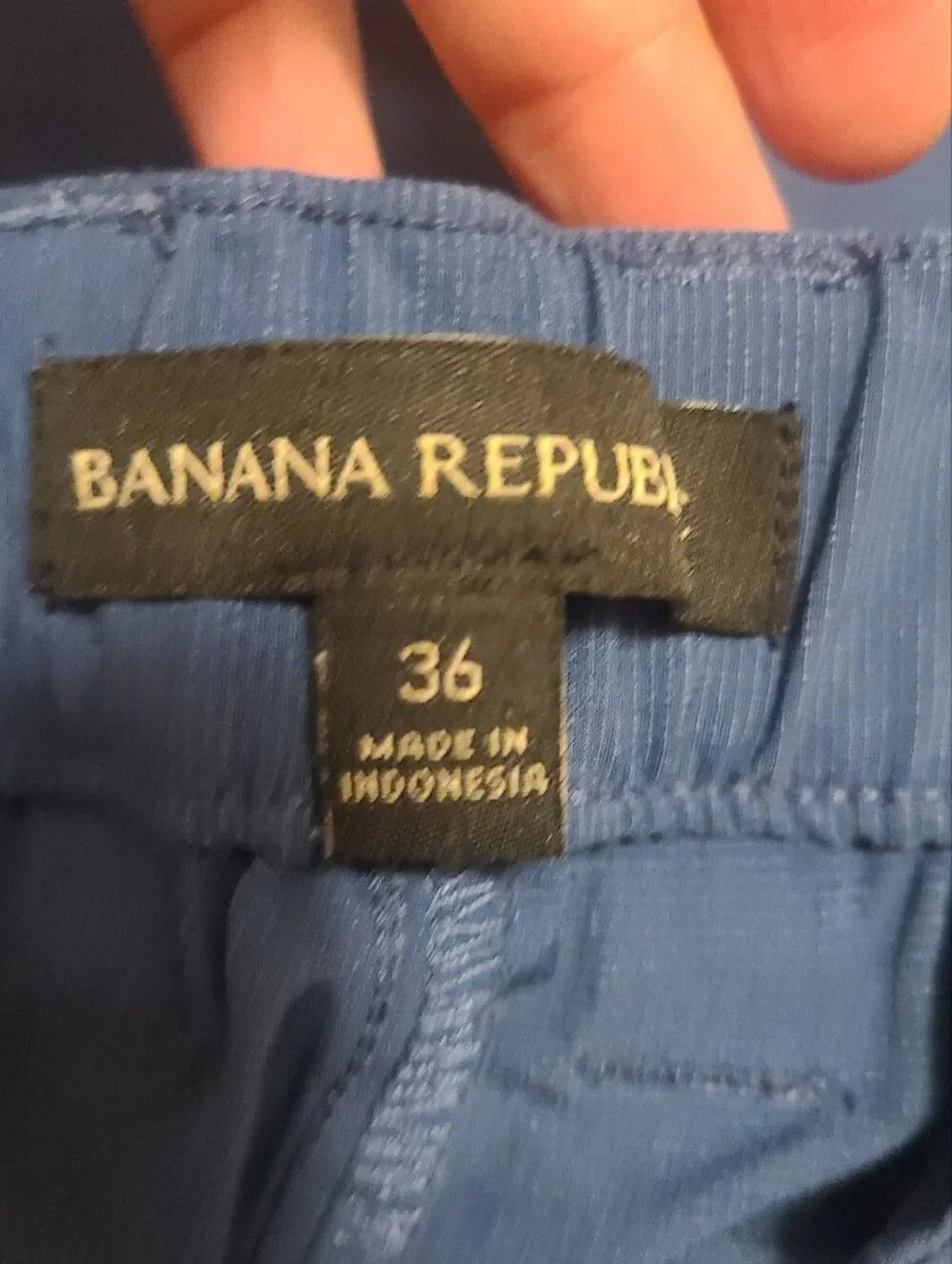 Banana Republic Men's Comfort Elastic Waistband Flat Front Shorts Size 36